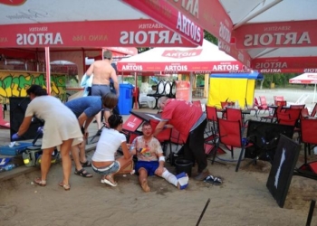 В Полтаве на пляже в перестрелке один человек погиб, ранен ребенок
