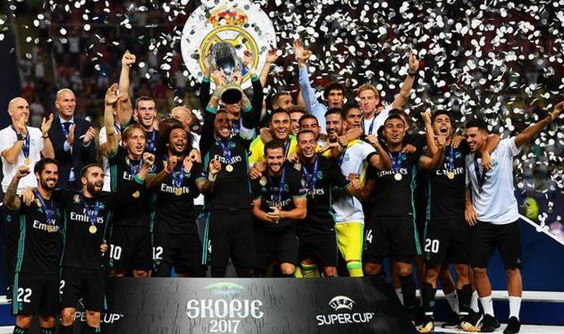 "Реал" стал обладателем Суперкубка УЕФА, переиграв "Манчестер Юнайтед" 1