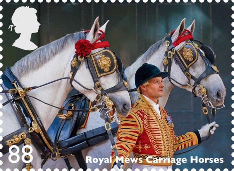 Как уходят на пенсию королевские лошади? Имея почтовую марку, статую и вдоволь сочной травы 9