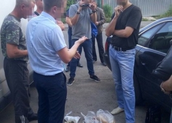 В Волынской области СБУшники задержали своего сослуживца на взятке