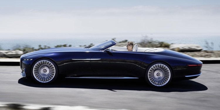 Конкурс элегантности. Электрический кабриолет Maybach больше похож на яхту