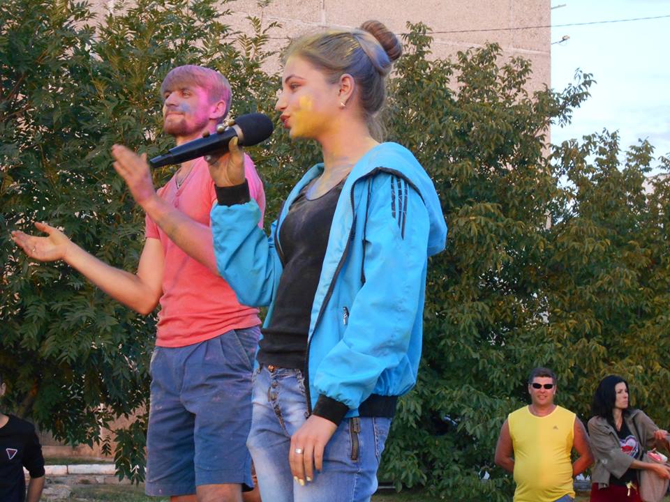 В Вознесенске впервые прошел фестиваль красок Холи 13