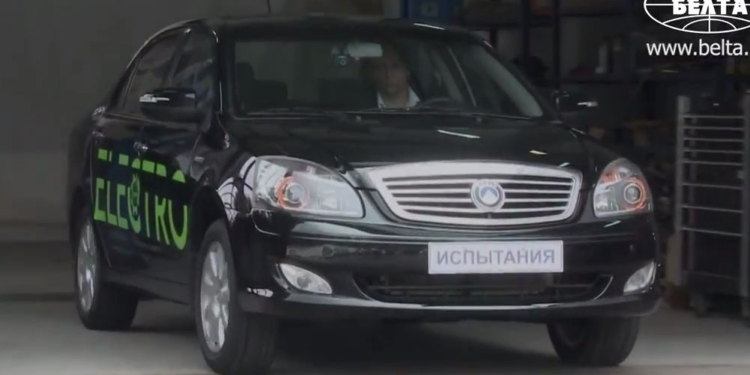 В Беларуси презентовали свой электромобиль