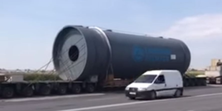 В Тернопольской области остановили грузовик с рекордным перегрузом. И выписали рекордный штраф