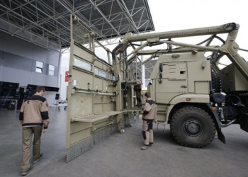 В России показали спецмашину, созданную для подавления протестов