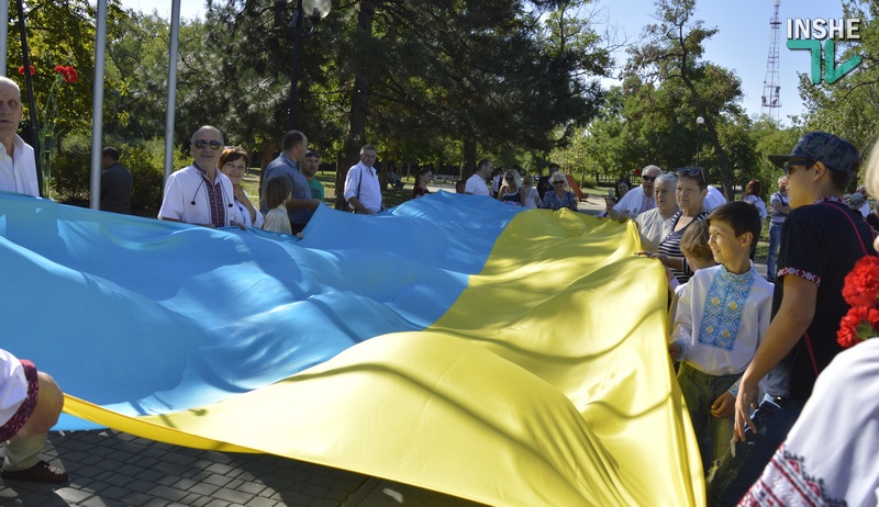 В Николаеве патриоты прошли маршем в честь Дня Независимости 14