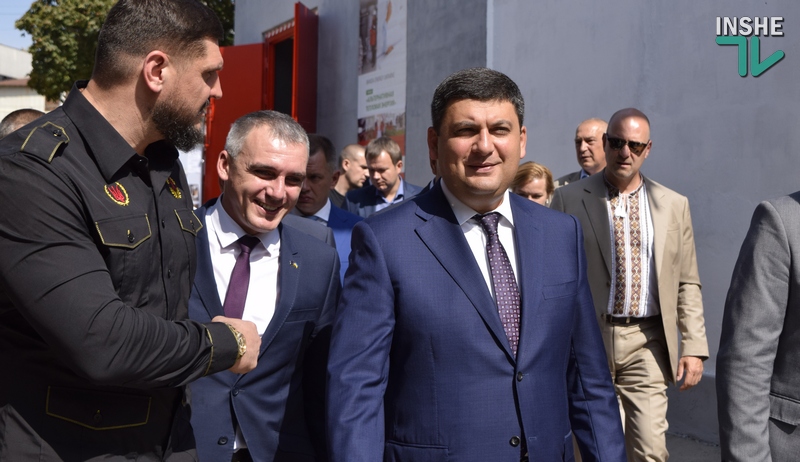 Премьер-министр Украины в Николаеве: ознакомился с новой котельной и подарил детской больнице оборудование 19