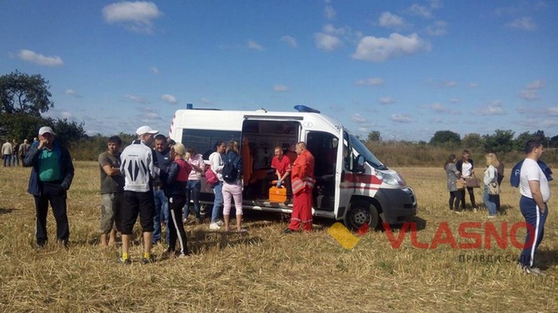 В Виннице протест против строительства нового кладбища перерос в драку 2