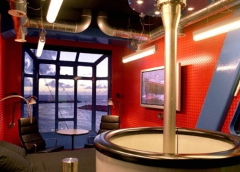 Индустриальная романтика: гостиничный номер в портовом кране