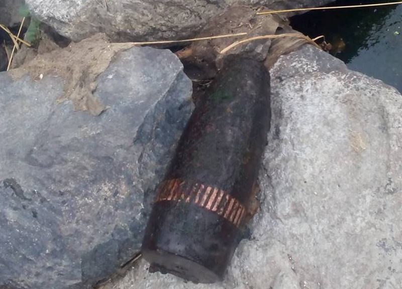 Пиротехники обезвредили снаряд, найденный у села Мигия на Николаевщине 1