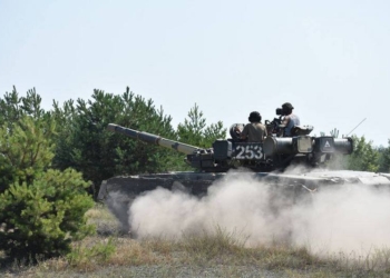 Николаевские десантники стали третьими на танковом триатлоне среди бригад  ВДВ