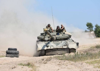 Николаевские десантники стали третьими на танковом триатлоне среди бригад  ВДВ