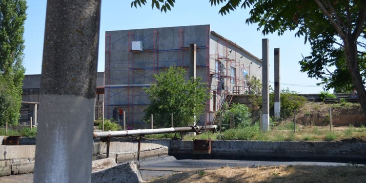 Николаевводоканал продолжает реконструкцию Галициновских очистных сооружений