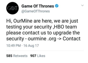 Хакеры вновь взломали HBO ради проверки безопасности