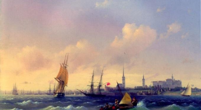 В Швейцарии на аукционе Koller обнаружили картину Ивана Айвазовского “Вид на Ревель”, украденную в 1976 году