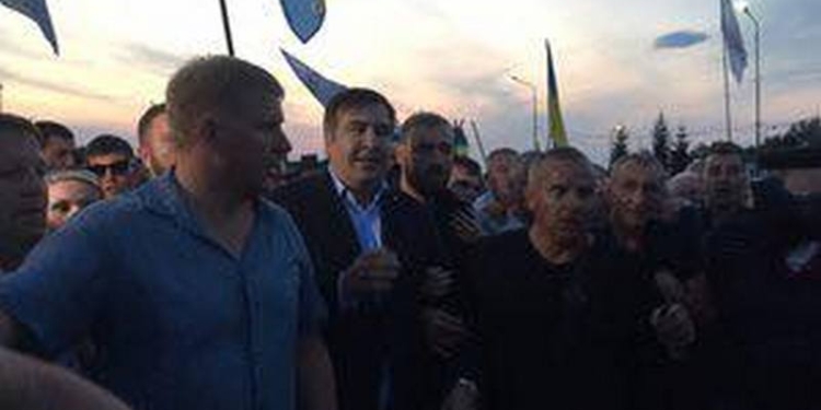 Прорыв Госграницы в ПП «Шегини» «Рухом нових сил» Саакашвили: 17 правоохранителей пострадало, Генпрокурор говорит об уничтожении государства