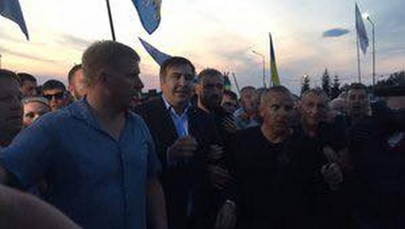 Прорыв Госграницы в ПП «Шегини» «Рухом нових сил» Саакашвили: 17 правоохранителей пострадало, Генпрокурор говорит об уничтожении государства 1