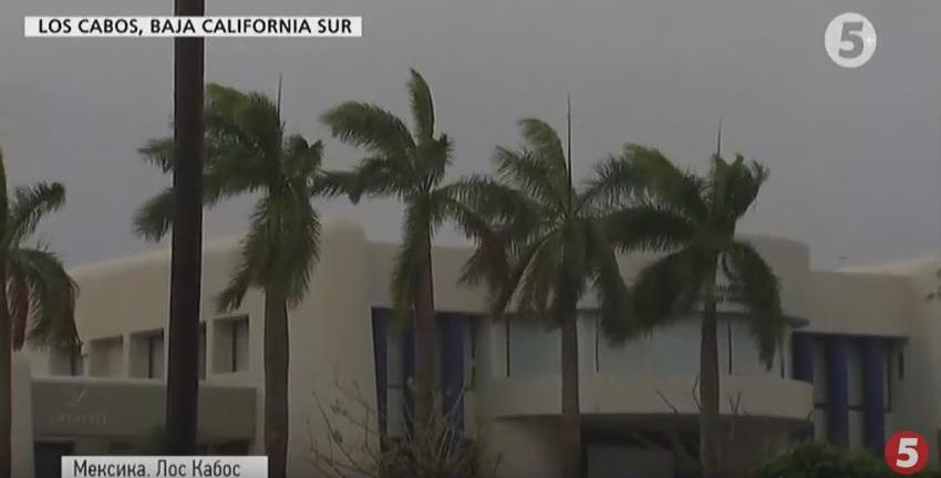 Мексиканский штат Нижняя Калифорния накрыл шторм "Лидия" 1