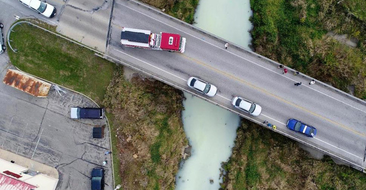 Не кисельные берега: река в Индиане на сутки стала молочной