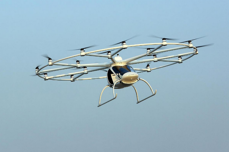 В Дубае прошли испытания беспилотного летающего такси 3