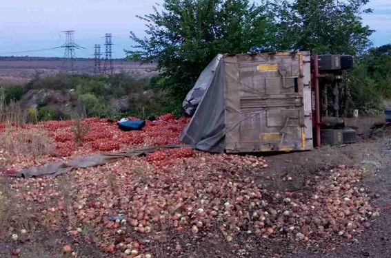 У Южноукраинска в результате ДТП погиб водитель грузовика