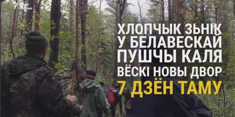 Всем миром: в Беловежской Пуще пропал мальчик – его ищут более 1000 человек