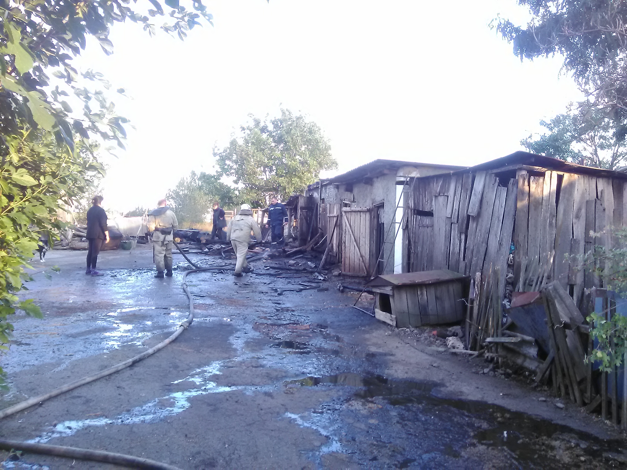 За сутки на Николаевщине вспыхнули хозпостройка и летняя кухня