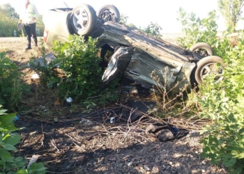 На Николаевщине дорогу не поделили киевлянин и одессит. В результате ДТП трое человек оказались в больнице