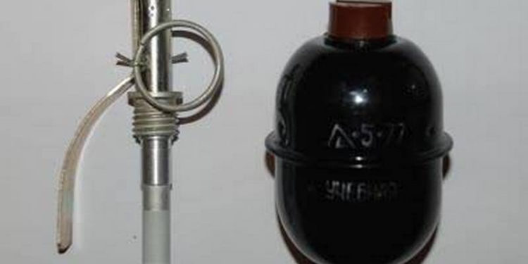 Николаевец добровольно сдал в полицию гранату, которую нашел возле гаражей