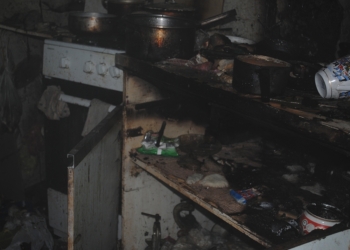 В Николаеве из-за нарушений правил эксплуатации бытовых газовых приборов загорелась квартира на первом этаже