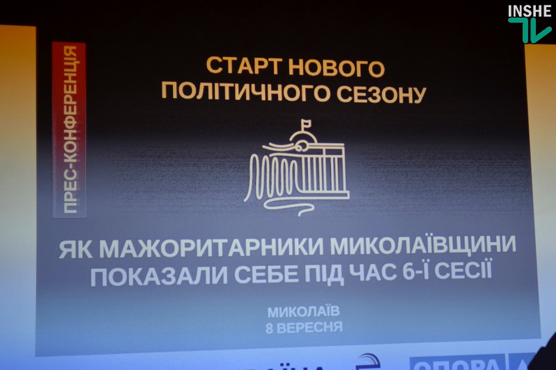 Насколько ответственно мажоритарщики Николаевщины относятся к своей работе: ОПОРА проанализировала работу народных избранников за 6-ю сессию ВР 1