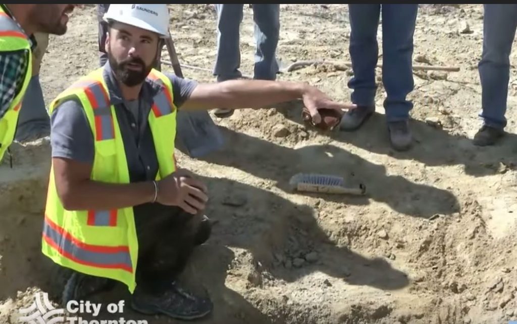 В США на стройплощадке откопали останки динозавра – трицератопса, им 66 млн. лет 1