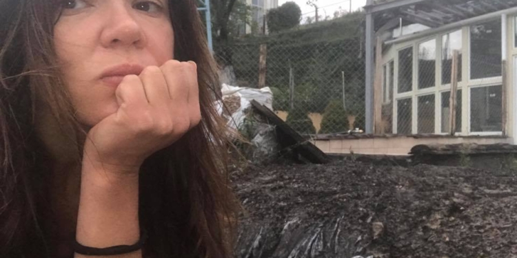 Во время грозы в Киеве молния попала в дом Русланы