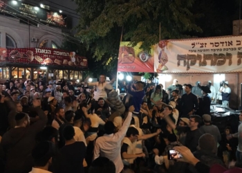 Как хасиды в Умани празднуют Новый год