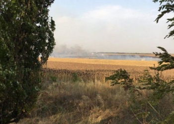 Полиция расследует пожар на военных складах под Мариуполем – подозревают, что это был поджог