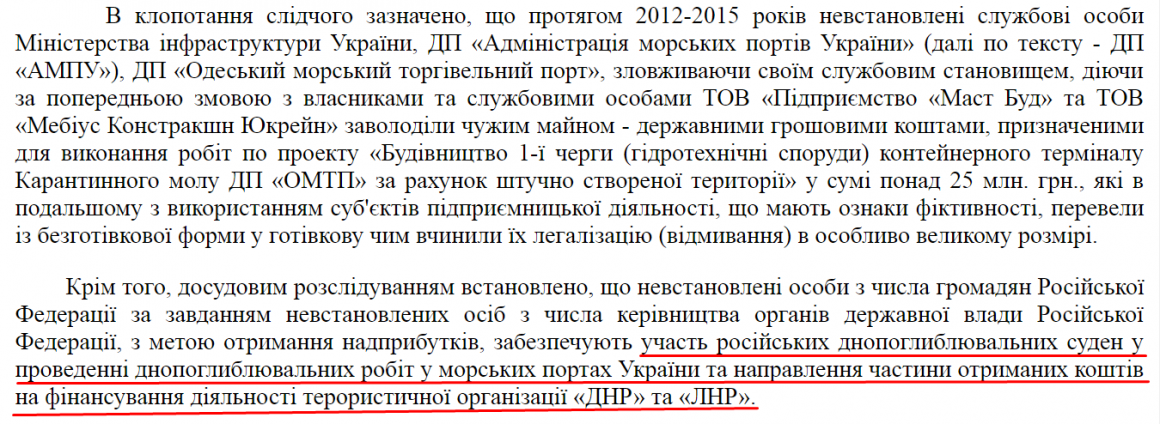 Щупальца РФ в украинском дноуглублении - расследование Informnapalm 5