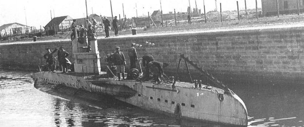 В Северном море неподалеку от побережья Бельгии обнаружена немецкая подводная лодка, затонувшая во время Первой мировой войны 7