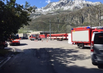 В Швейцарии столкнулись два поезда – около 30 человек пострадало