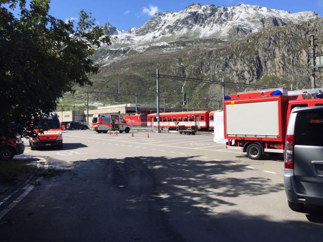 В Швейцарии столкнулись два поезда – около 30 человек пострадало 5