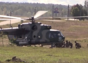 Десантирование грузов. Начались украинско-американские командно-штабные учения.