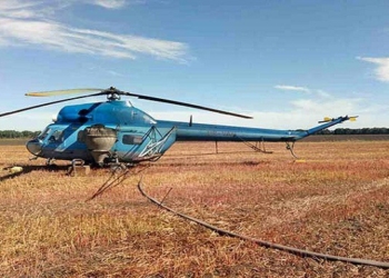 В Украине агронома убило винтом вертолета