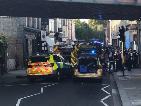 В лондонском метро произошел взрыв, есть пострадавшие 5