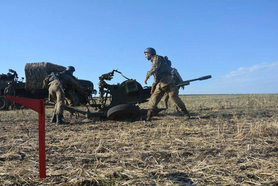 Николаевские десантники продолжают обучение резервистов: действия расчета зенитной установки должны быть четкими 7