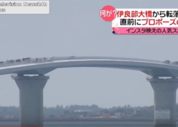 Лучше б она ему отказала. Жених на радостях упал с моста и разбился