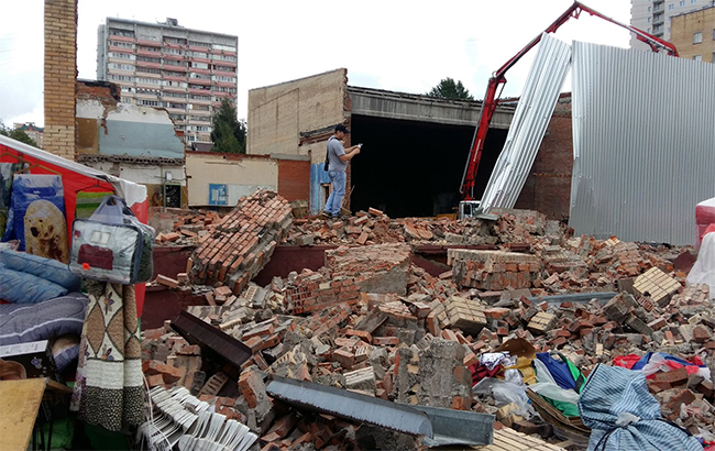 Подмосковной Балашихе обрушилась стена кинотеатра – есть пострадавшие 13