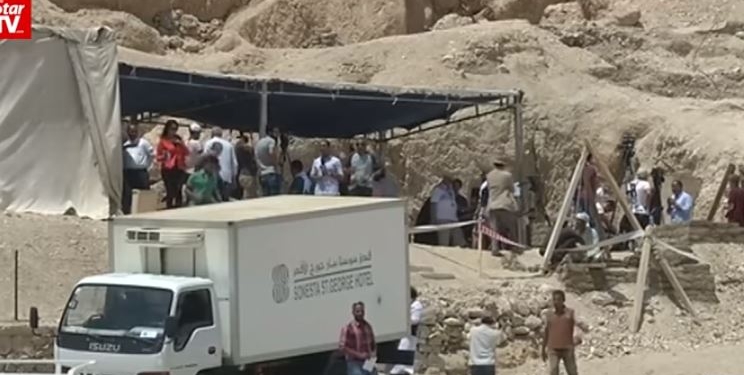 В Египте вскрыли саркофаг ювелира, жившего в 15-м веке до нашей эры