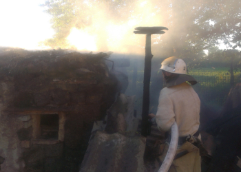За сутки спасатели Николавщины трижды тушили пожары хозпоcтроек
