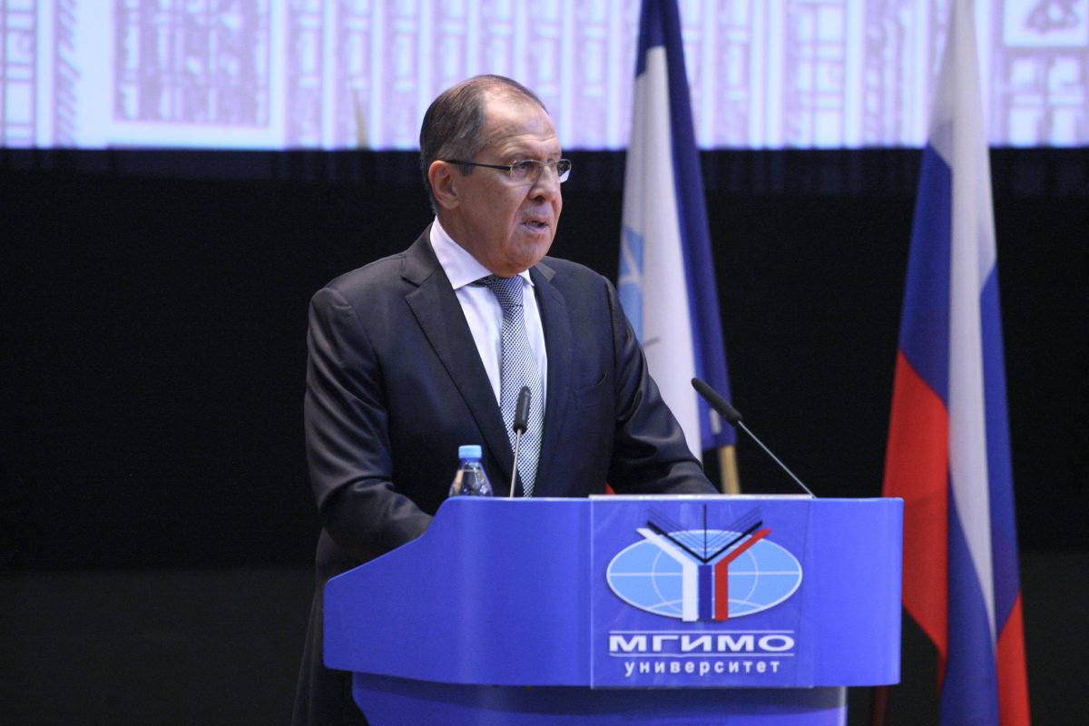 Лавров заявил, что РФ толкают к войне с Украиной