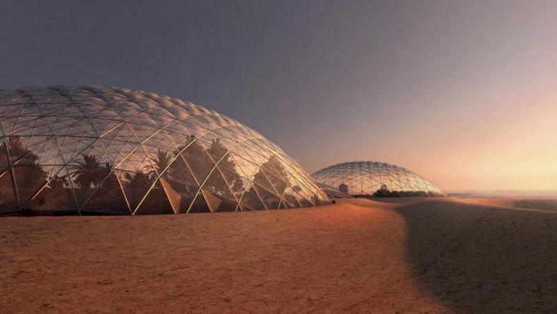 В ОАЭ построят марсианский город 7