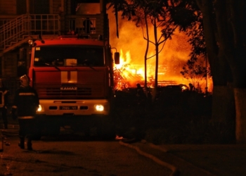 В Одессе сгорел детский оздоровительный комплекс. Погибло двое детей
